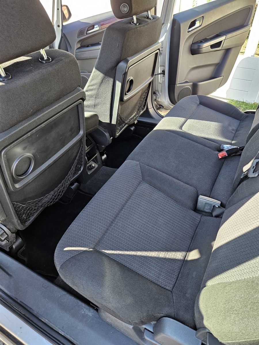 Opel Zafira, espace familial après le nettoyage